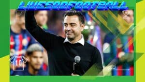 Xavi celebrates 100th match in charge of Barca